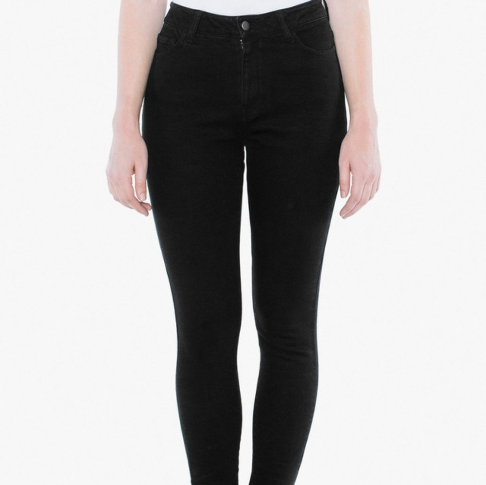 American Apparel black skinny jeans